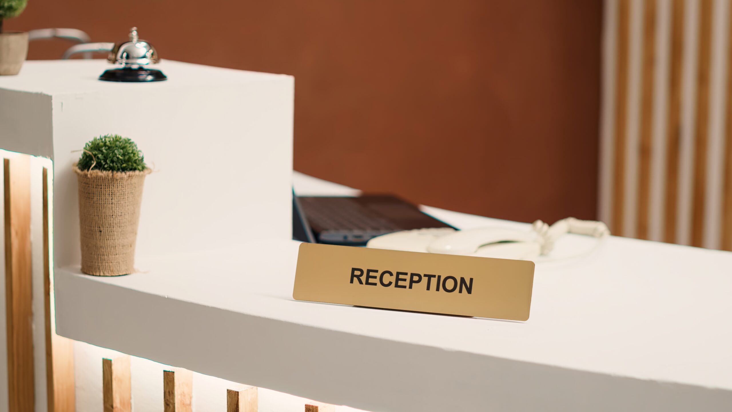 Reception desk